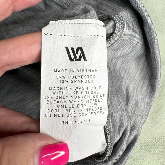 VRST Men's Small Gray Pullover Long Sleeve Hoodie Stretch Training Workout - Picture 3 of 9